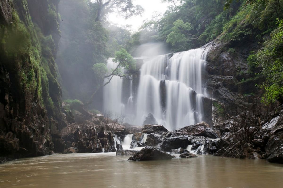 sathodi falls near [dandeli stay inn]